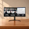 LG UltraWide 34WR55QK-B 34" WQHD 100Hz Curved USB-C Monitor (New) image 1