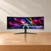 Samsung Odyssey Neo G9 G95NC 57" Dual 4K 240Hz Mini LED Curved Gaming Monitor (New) image 1