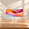 MSI PRO MP341CQW E12 34" UWQHD 120Hz Curved Monitor, White (New) image 1
